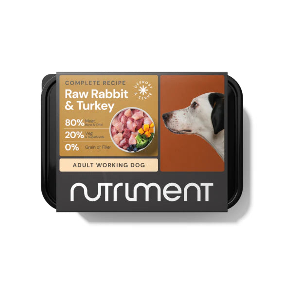 Nutriment Rabbit & Turkey 500g Adult Working Dog