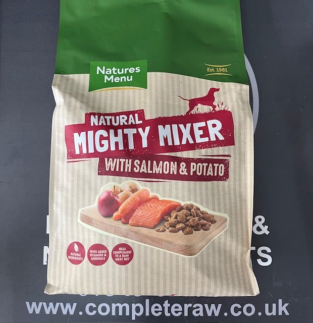 Natures Menu Mighty Mixer Salmon & Potato 2kg
