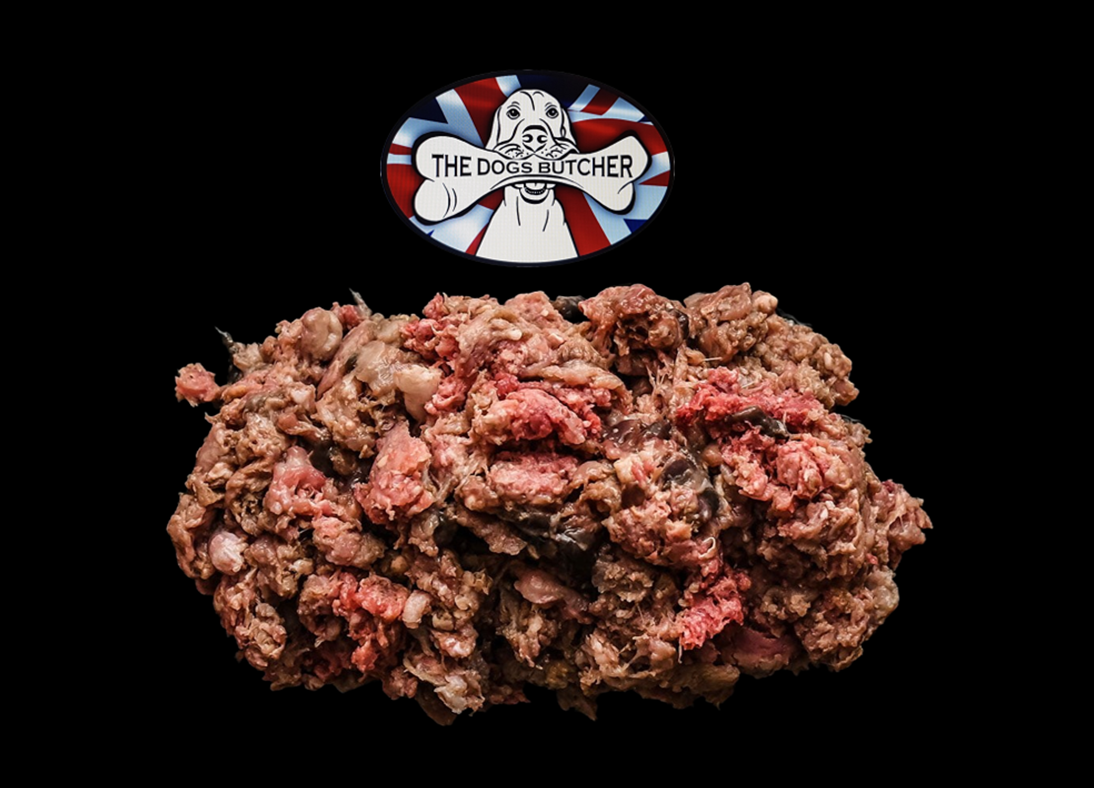 The Dogs Butcher Lamb Tripe with Turkey Complete 80-10-10 1kg