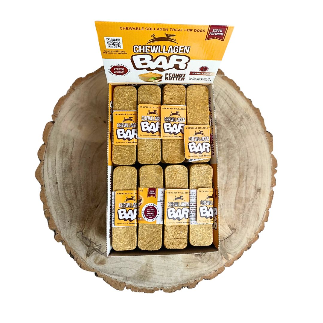 Chewllagen Collagen Peanut Butter Bar Medium 5"