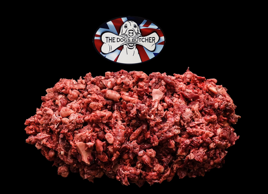 The Dogs Butcher Ox (Beef) Mince with Chicken Complete 80-10-10 1kg