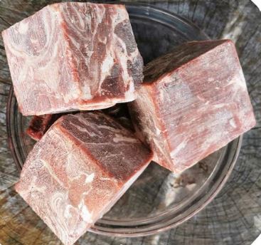 Frozen Veal Chunks 1kg