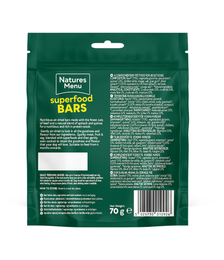 Country Hunter Beef Superfood Bars 70g