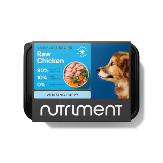Nutriment Working Puppy Chicken Tray 500g