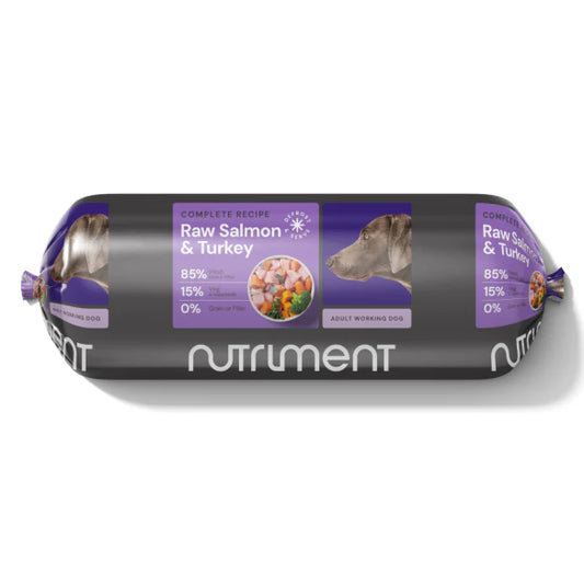 Nutriment Salmon & Turkey Chubb 1.4kg Adult Working Dog