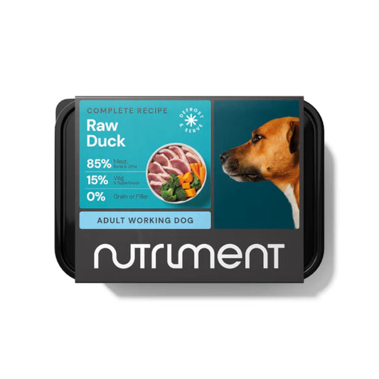 Nutriment Duck Tray 500g Adult Working Dog