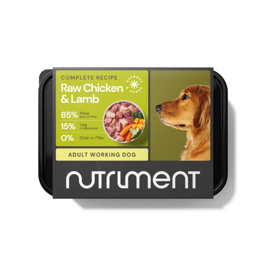 Nutriment Chicken & Lamb Tray 500g Adult Working Dog