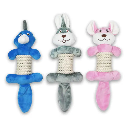 Made from Rope Bellies Toys 3 Colours Available