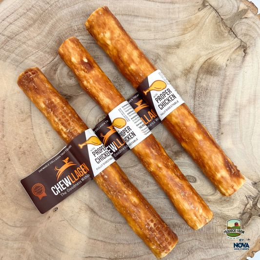 Chewllagen Collagen Chicken Roll Large 10"