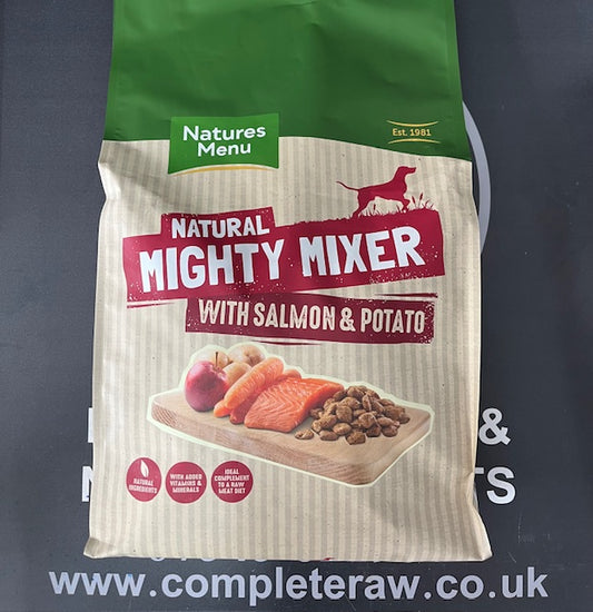 Natures Menu Mighty Mixer Salmon & Potato 2kg