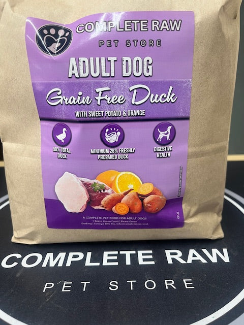 Working Dog Duck Dry Grain Free Kibble 2kg
