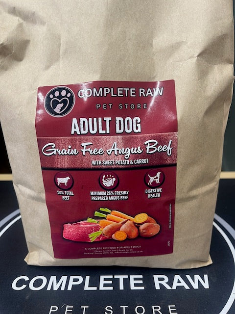 Working Dog Angus Beef  Dry Grain Free Kibble 2kg