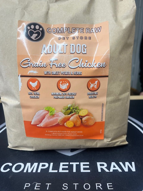 Working Dog Chicken Dry Grain Free Kibble 2kg