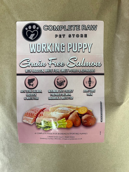 Working Puppy Salmon Grain Free Kibble 15kg