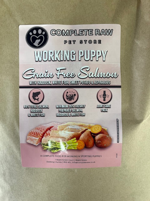 Working Puppy Salmon Grain Free Kibble 15kg