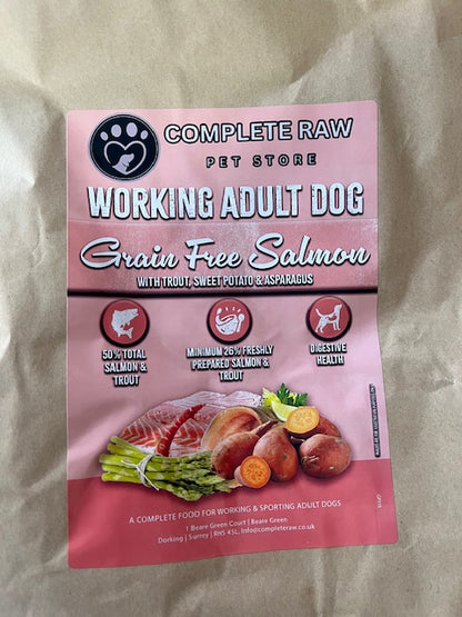 Working Dog Salmon Grain Free Kibble 2kg