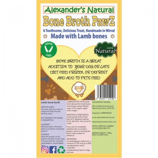 Lamb Kefir Paws 7 Pack