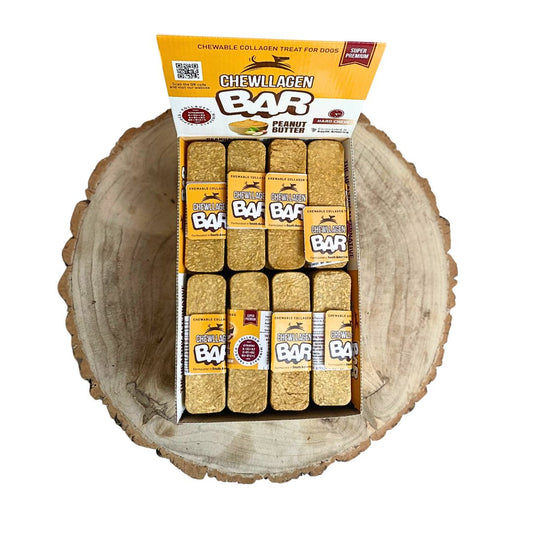 Chewllagen Collagen Peanut Butter Bar Medium 5"