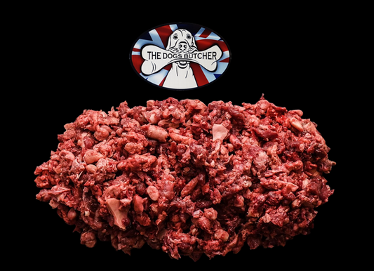 The Dogs Butcher Ox (Beef) Mince with Chicken Complete 80-10-10 1kg