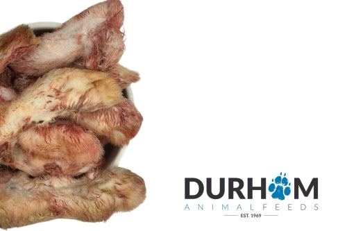 Frozen Hairy-Rabbit-Feet 500g