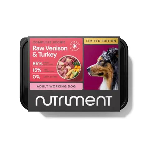 Nutriment Adult Working Dog Venison & Turkey 500g