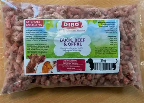 Dibo Duck Beef Offal 1kg