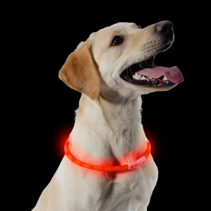 Rechargeable Flashing Band - Orange