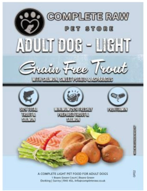 Trout & Salmon Grain Free Light 2kg