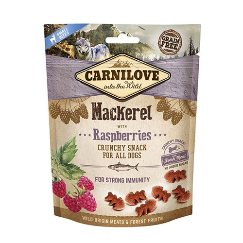 Carnilove Mackerel with Raspberries Dog Treat  200g