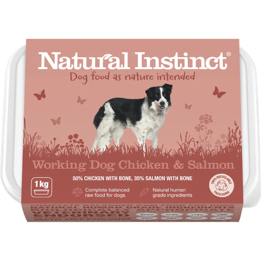 Natural Instinct Working Dog Chicken & Salmon