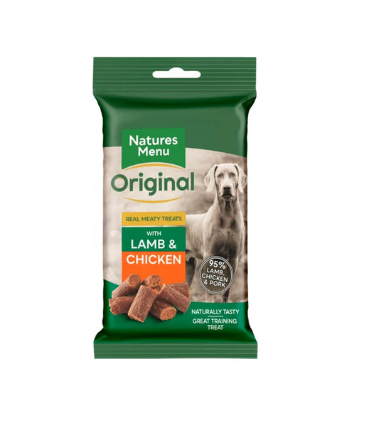 Natures Menu Lamb & Chicken Meaty Treats