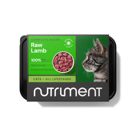 Nutriment Cat Lamb Dinner Food Tray 500g