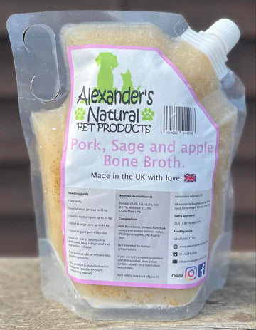 Pork Sage & Apple Bone Broth Pouch 500ml