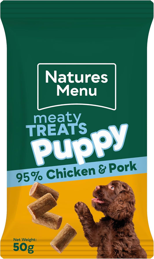 Natures Menu Chicken Puppy Treats 50g