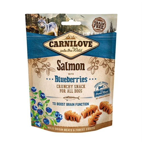 Carnilove Salmon with Blueberries Dog Treat 200g
