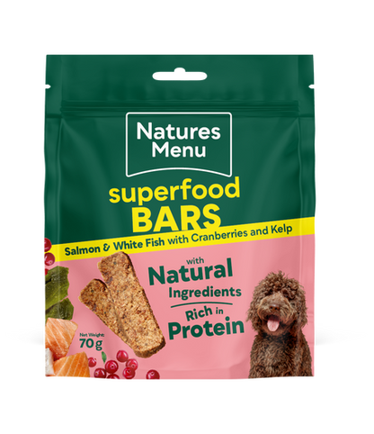 Country Hunter Salmon & White Fish Superfood Bars 70g