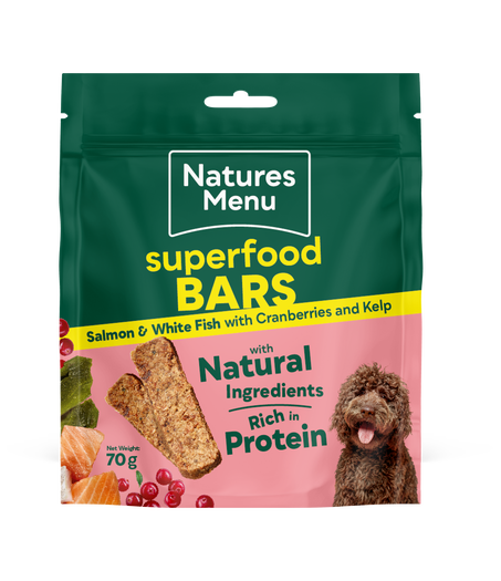 Country Hunter Salmon & White Fish Superfood Bars 70g