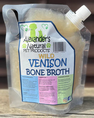 Venison Bone Broth Pouch 500ml
